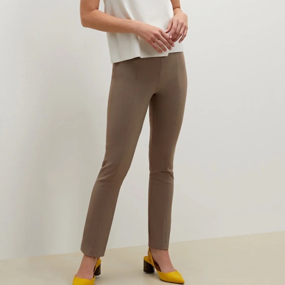 MM. Lafleur Foster Cigarette Trousers Pants Russet Tan +1